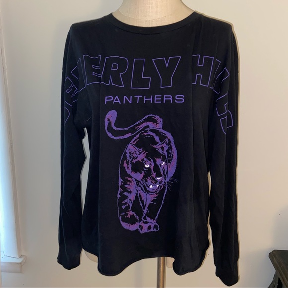 Brandy Melville Tops - John Galt Camila Beverly Hills Panther T-Shirt